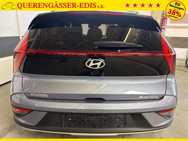 Hyundai / BAYON / Blau / / / DCT ACC SmartSense PLUS NAVI SHZ RFK PDC KLIMAAUTOMATIK