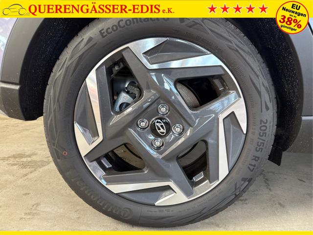 Hyundai / BAYON / Blau / / / DCT ACC SmartSense PLUS NAVI SHZ RFK PDC KLIMAAUTOMATIK