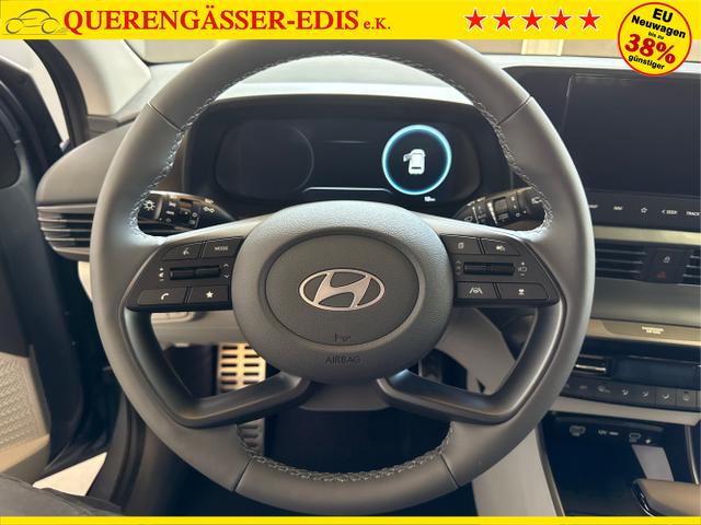 Hyundai / BAYON / Blau / / / DCT ACC SmartSense PLUS NAVI SHZ RFK PDC KLIMAAUTOMATIK