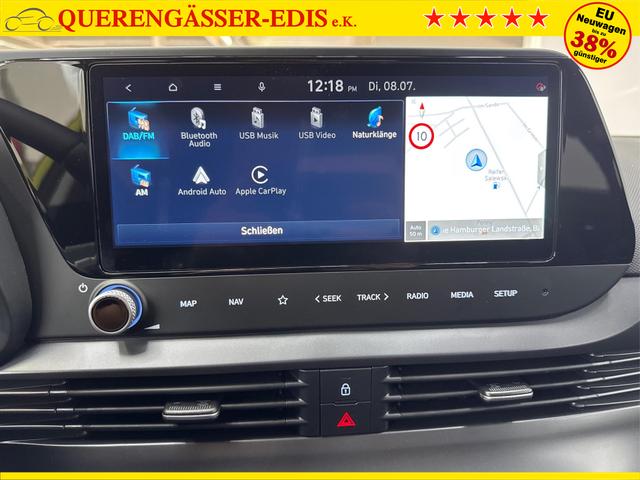 Hyundai BAYON PREMIUM FL DCT ACC SmartSense PLUS NAVI SHZ RFK PDC KLIMAAUTOMATIK 