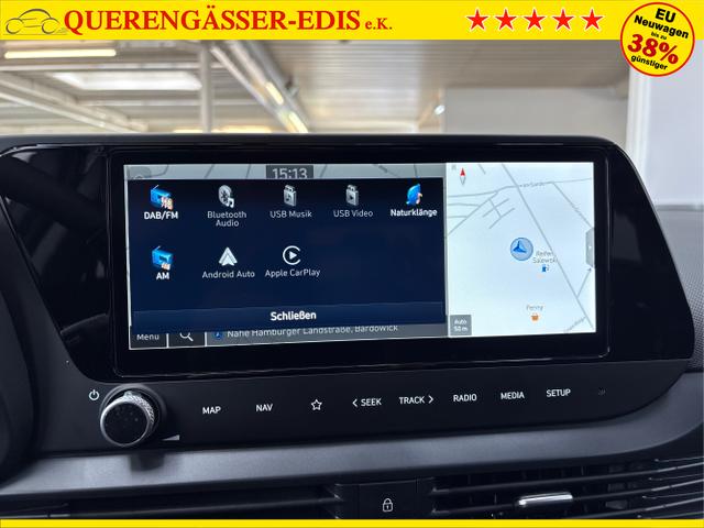 Hyundai / BAYON / Blau / / / DCT ACC SmartSense PLUS NAVI SHZ RFK PDC KLIMAAUTOMATIK
