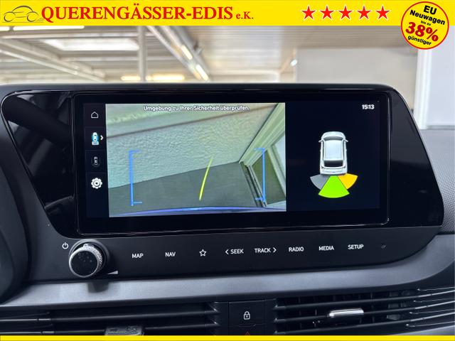 Hyundai / BAYON / Blau / / / DCT ACC SmartSense PLUS NAVI SHZ RFK PDC KLIMAAUTOMATIK