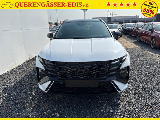 Hyundai / TUCSON / Weiß / / / 4WD AUT N-LINE PANO ACC ECC 360 KRELL HUD SHZ 