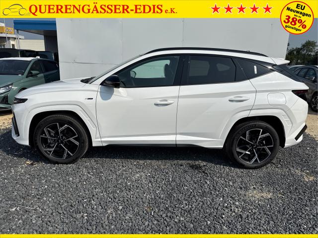 Hyundai / TUCSON / Weiß / / / 4WD AUT N-LINE PANO ACC ECC 360 KRELL HUD SHZ 