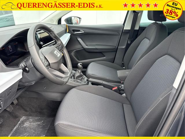 Seat / Ibiza / Grau / / / 1.0 TSI PDC v+h KLIMAAUTOMATIK TEMPOMAT ALU 