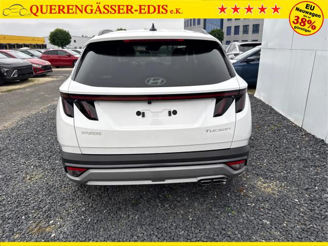 Hyundai / TUCSON / Weiß / / / MHEV DCT ACC SHZ 360 MATRIX KRELL 