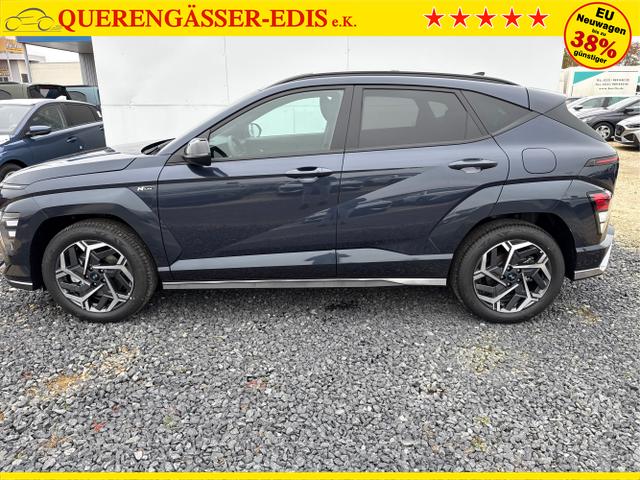 Hyundai / KONA / Blau / / / 1.6 4WD T-GDi DCT N-LINE SHZ NAVI ACC RFK