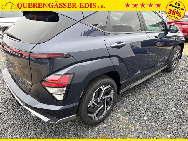 Hyundai / KONA / Blau / / / 1.6 4WD T-GDi DCT N-LINE SHZ NAVI ACC RFK