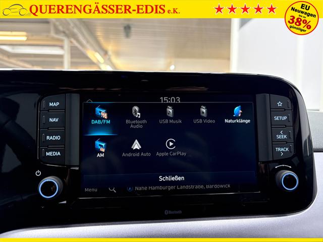 Hyundai i10 PREMIUM AUT SHZ SMART KEY KLIMAAUTOMATIK AMBIENTE ALU RFK PDC NAVI 