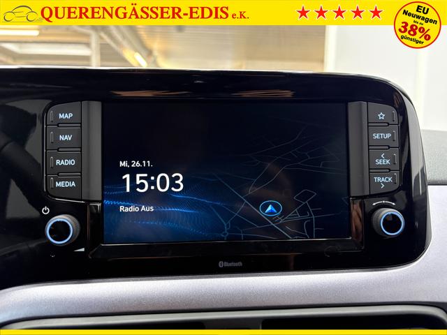 Hyundai i10 PREMIUM AUT SHZ SMART KEY KLIMAAUTOMATIK AMBIENTE ALU RFK PDC NAVI 