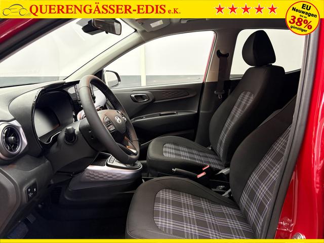 Hyundai i10 PREMIUM AUT SHZ SMART KEY KLIMAAUTOMATIK AMBIENTE ALU RFK PDC NAVI 