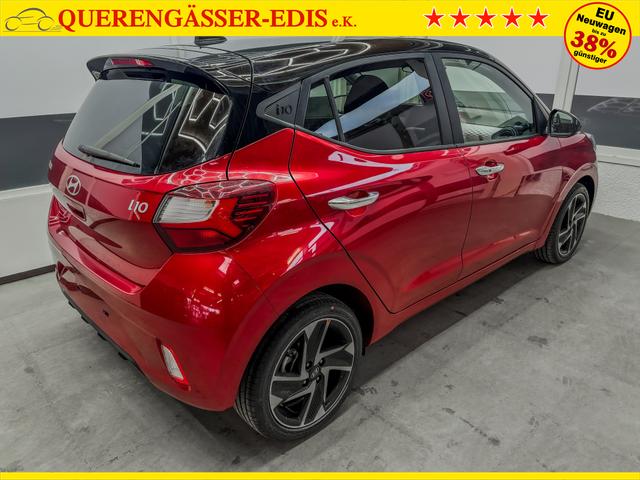 Hyundai i10 PREMIUM AUT SHZ SMART KEY KLIMAAUTOMATIK AMBIENTE ALU RFK PDC NAVI 