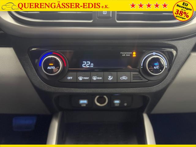 Hyundai i10 PREMIUM AUT SHZ KLIMAAUTOMATIK AMBIENTE ALU RFK PDC NAVI 