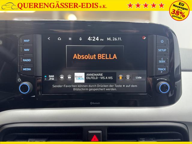 Hyundai i10 PREMIUM AUT SHZ KLIMAAUTOMATIK AMBIENTE ALU RFK PDC NAVI 