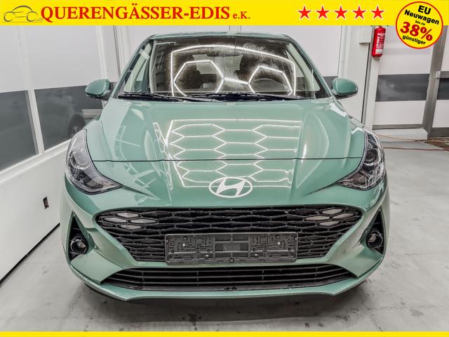 Hyundai i10 PREMIUM AUT SHZ KLIMAAUTOMATIK AMBIENTE ALU RFK PDC NAVI 