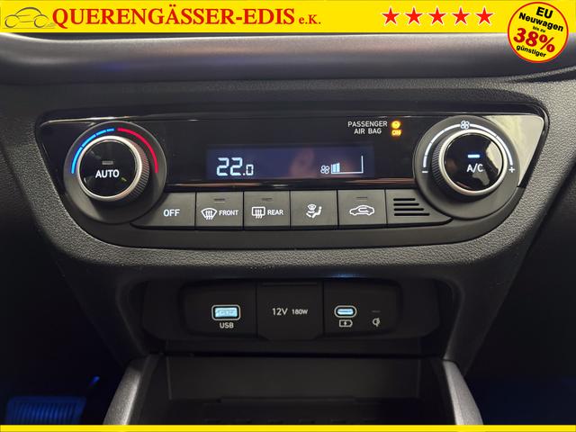 Hyundai i10 PREMIUM AUT SHZ KLIMAAUTOMATIK AMBIENTE ALU RFK PDC NAVI 