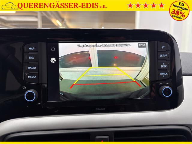 Hyundai i10 PREMIUM AUT SHZ SMART KEY KLIMAAUTOMATIK AMBIENTE ALU RFK PDC NAVI 