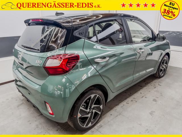 Hyundai i10 PREMIUM AUT SHZ SMART KEY KLIMAAUTOMATIK AMBIENTE ALU RFK PDC NAVI 