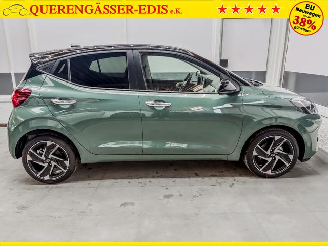 Hyundai i10 PREMIUM AUT SHZ SMART KEY KLIMAAUTOMATIK AMBIENTE ALU RFK PDC NAVI 
