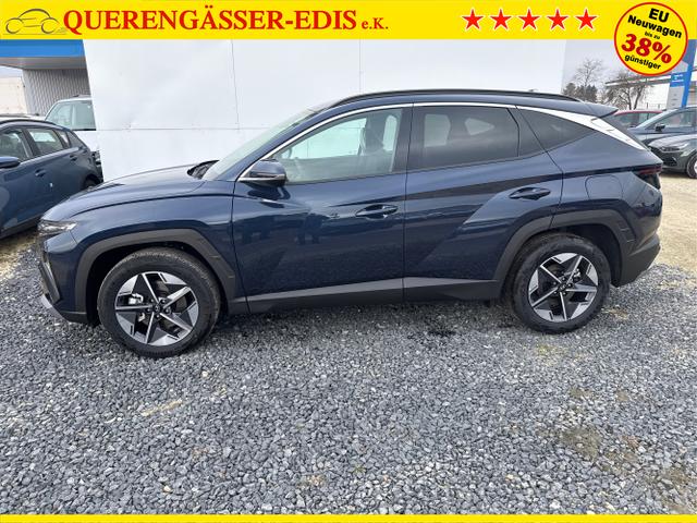 Hyundai / TUCSON / Blau / / / DCT EL.HECKKLAPPE E-SHIFT RFK SHZ v+h
