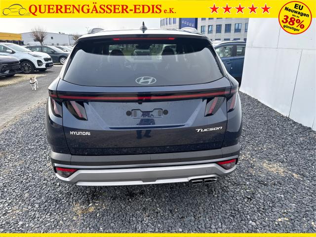 Hyundai / TUCSON / Blau / / / DCT EL.HECKKLAPPE E-SHIFT RFK SHZ v+h