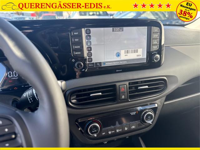 Hyundai / i10 / Grau / / / AUT KLIMAAUTOMATIK NAVI SHZ RFK TEMPOMAT 