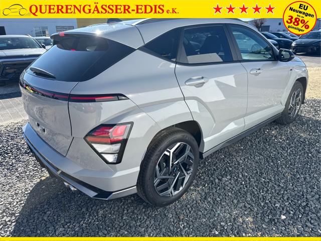 Hyundai / KONA / Grau / / / 1.6 4WD T-GDi DCT N-LINE SHZ NAVI ACC RFK