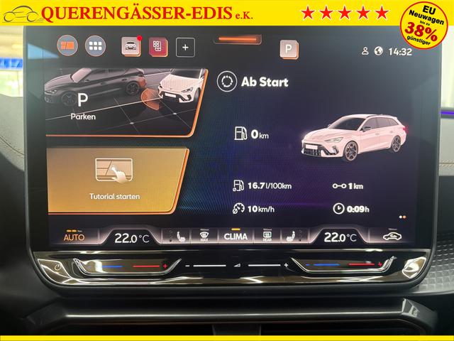 Cupra Leon Sportstourer 1.5 eTSI DSG AHK MATRIX INTELLIGENT DRIVE KEYLESS RFK ACC PDC SHZ 