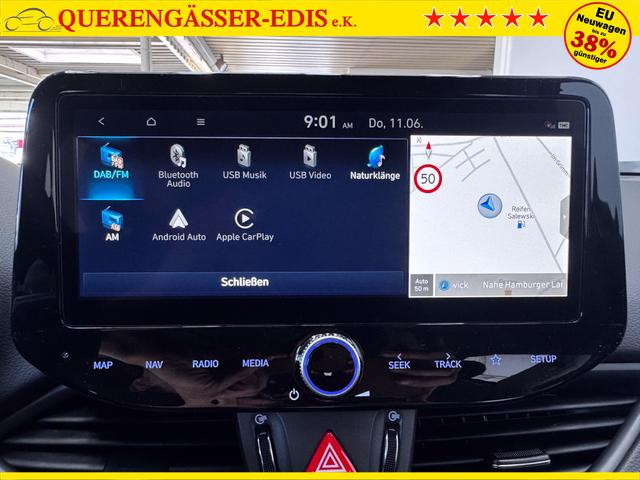 Hyundai i30 Kombi STYLE DCT NAVI WP ALU LED RFK PDC 