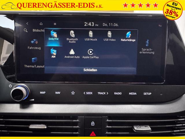 Hyundai i20 COMFORT DCT NAVI SHZ RFK ALU PDC 