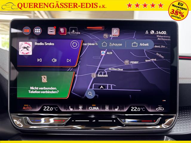Cupra Leon 1.5 TSI MATRIX NAVI INTELLIGENT DRIVE SHZ KEYLESS 