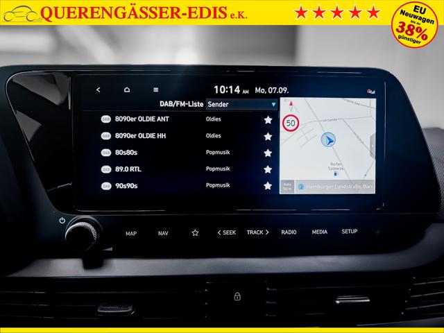 Hyundai i20 STYLE DCT BLACK LINE NAVI WP RFK PDC KLIMAAUTOMATIK ALU 