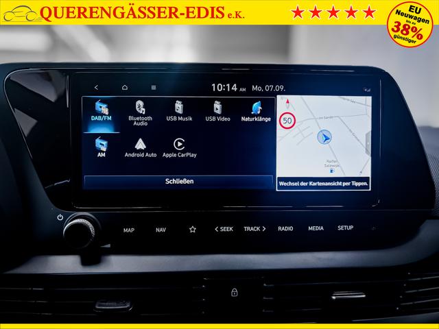 Hyundai i20 STYLE DCT BLACK LINE NAVI WP RFK PDC KLIMAAUTOMATIK ALU 