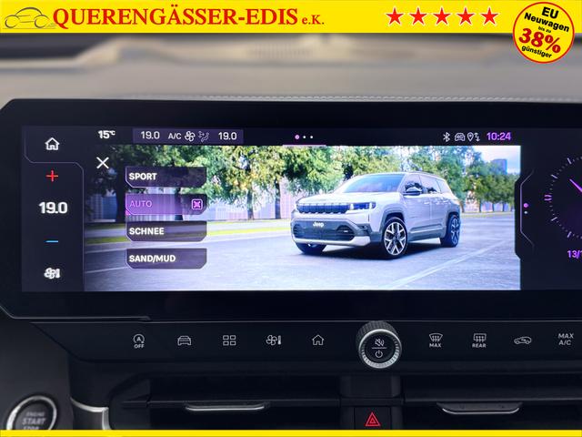 Jeep Compass ALTITUDE DCT PANO 360 KAMERA SHZ HUD FOCAL BSD EL.HECKKLAPPE ACC 