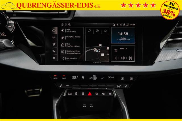 Audi A3 Sportback 2,0 TFSI S-tronic quattro S-l -LAG. 
