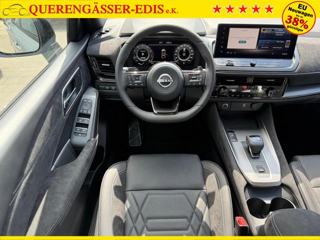 Nissan Qashqai N-DESIGN 1.3 mHEV AT Pano*20"*NAVI*E-Heck*SHZ*HeadUp*I-Key*E-Sitz* 