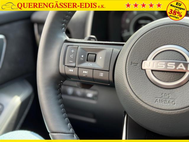 Nissan Qashqai N-DESIGN 1.3 mHEV AT Pano*20"*NAVI*E-Heck*SHZ*HeadUp*I-Key*E-Sitz* 