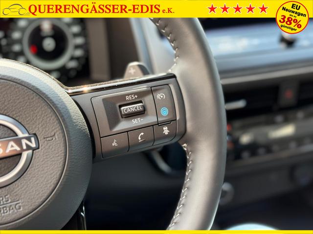 Nissan Qashqai N-DESIGN 1.3 mHEV AT Pano*20"*NAVI*E-Heck*SHZ*HeadUp*I-Key*E-Sitz* 