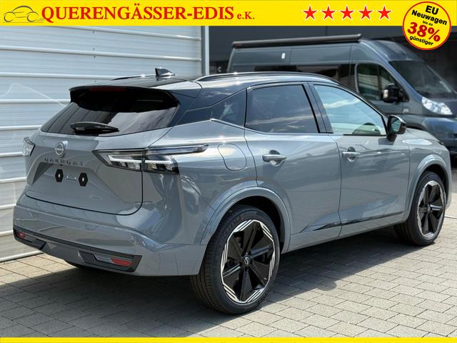 Nissan Qashqai N-DESIGN 1.3 mHEV AT Pano*20"*NAVI*E-Heck*SHZ*HeadUp*I-Key*E-Sitz* 