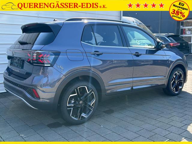 Volkswagen T-Cross R-Line 1.0 TSI DSG AHK*Android Auto*SHZ*Matrix-LED*Kamera*Keyless*18" 