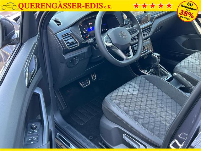 Volkswagen T-Cross R-Line 1.0 TSI DSG AHK*Android Auto*SHZ*Matrix-LED*Kamera*Keyless*18" 