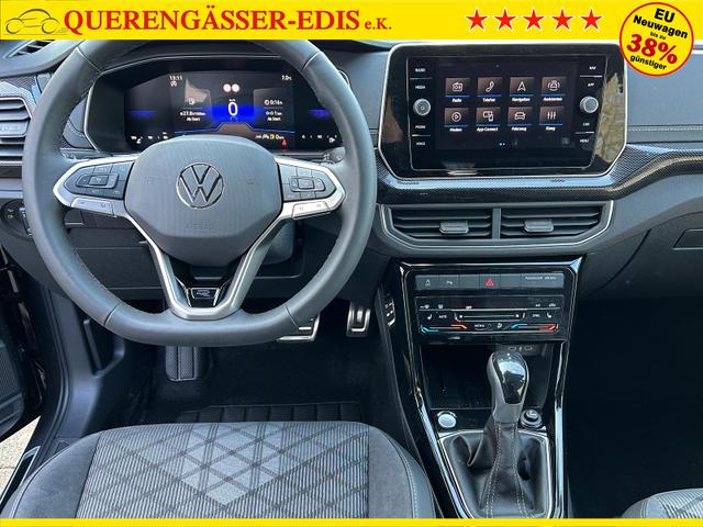 Volkswagen T-Cross R-Line 1.0 TSI DSG AHK*Android Auto*SHZ*Matrix-LED*Kamera*Keyless*18" 