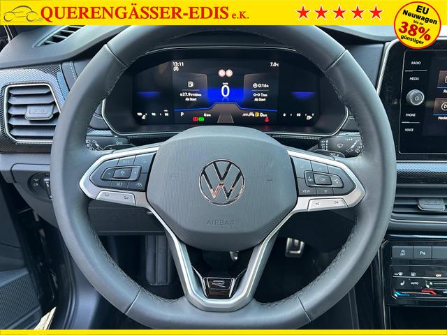Volkswagen T-Cross R-Line 1.0 TSI DSG AHK*Android Auto*SHZ*Matrix-LED*Kamera*Keyless*18" 
