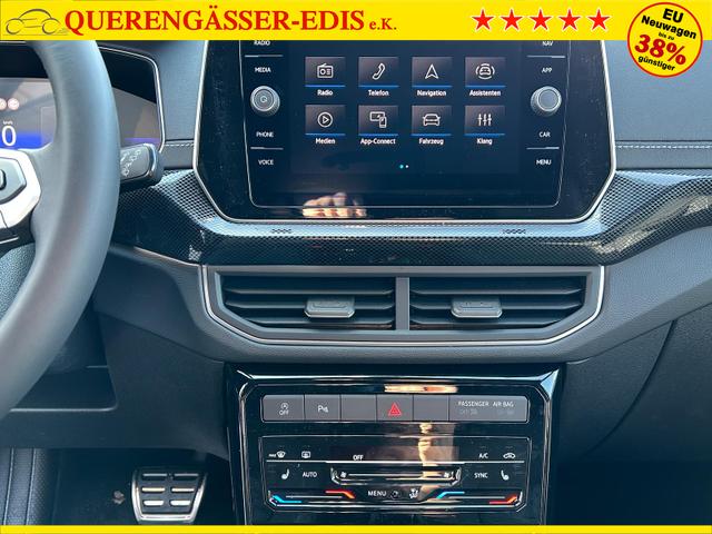 Volkswagen T-Cross R-Line 1.0 TSI DSG AHK*Android Auto*SHZ*Matrix-LED*Kamera*Keyless*18" 