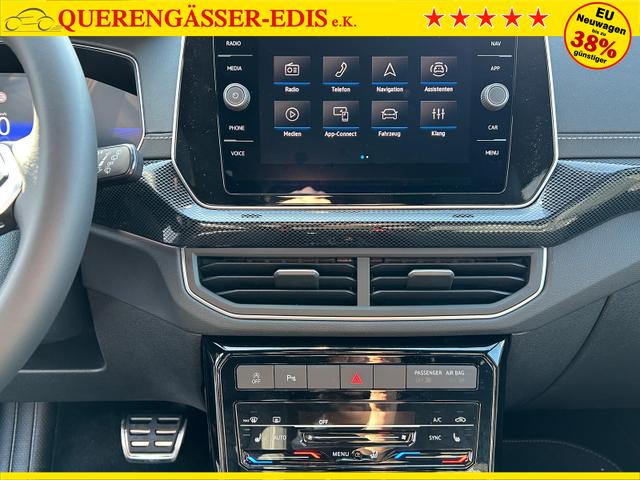 Volkswagen T-Cross R-Line 1.0 TSI DSG AHK*Android Auto*SHZ*Matrix-LED*Kamera*Keyless*18" 