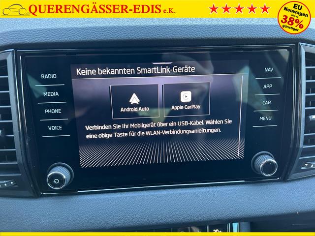 Skoda Karoq Selection 1.5 TSI DSG AHK*Android Auto*E-Heck*Keyless*ACC*SHZ*PDC*Klimaauto*SUNSET*LED 