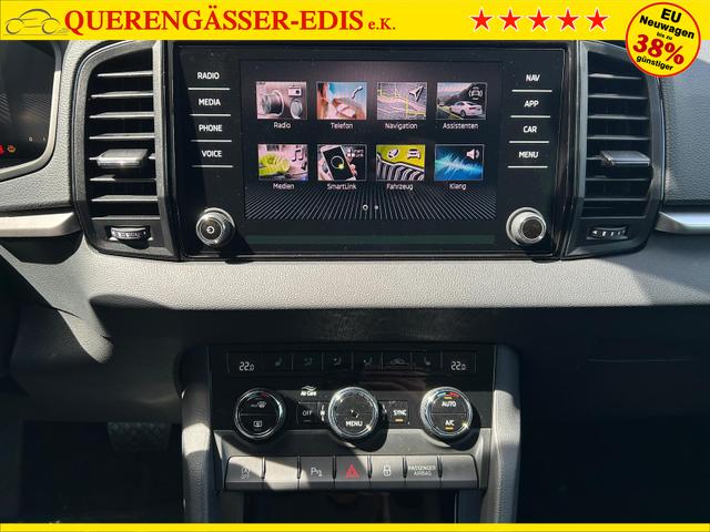Skoda Karoq Extra 2.0 TDI DSG 4x4 AHK*Android Auto*SHZ*ACC*Keyless*Kamera*17" LM* 2Z Klimaauto*SUNSET 