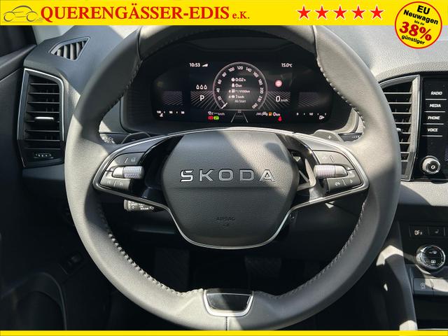 Skoda Karoq Extra Plus 2.0 TDI DSG AHK*Android Auto*Matrix*E-Heck*SHZ*ACC*Keyless*Kamera*17" LM* 2Z Klimaauto*SUNSET 