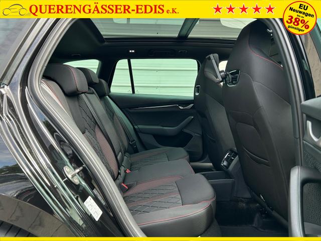 Skoda Octavia Combi RS Kombi 2.0 TSI DSG 265 PS AHK*Panorama*DCC*Android Auto*Navi*SHZ*360&deg;*E-Heck 