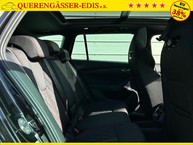 Skoda Octavia Combi RS Kombi 2.0 TSI DSG 265 PS AHK*Panorama*DCC*19"*Android Auto*Navi*SHZ*360&deg;*E-Heck 